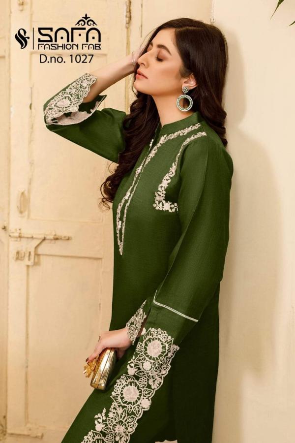 Safa Fashion 1027 georgette Readymade Pakistani Suit Collection